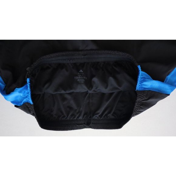 adidas HB7461 Men's Sz 2XL Black/Blue Own The Run 7" Running Shorts - Picture 3 of 10